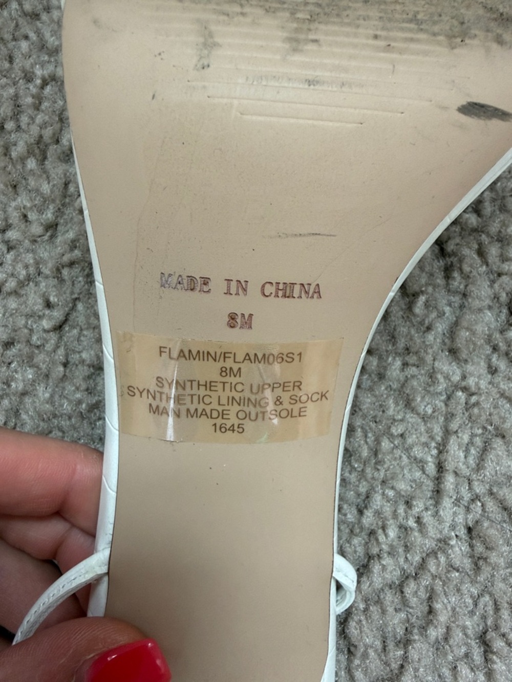 Steve Madden White Lace-Up Strappy Heels - Picture 6 of 13